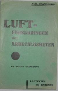 Luftförsäkringen mot arbetslösheten. En kritisk…