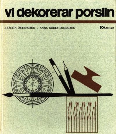 Vi dekorerar porslin. En bok som vill stimulera…