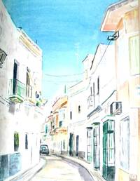 image of Original Artwork Entitled "ROTA, SPAIN"