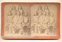 Ute Chiefs: Warency, Chavano, Ancatosh, Ouray, Guerro. From Hayden's Survey- No. 129