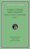 Early Greek Philosophy, Volume III: Early Ionian Thinkers, Part 2 (Loeb Classical Library)