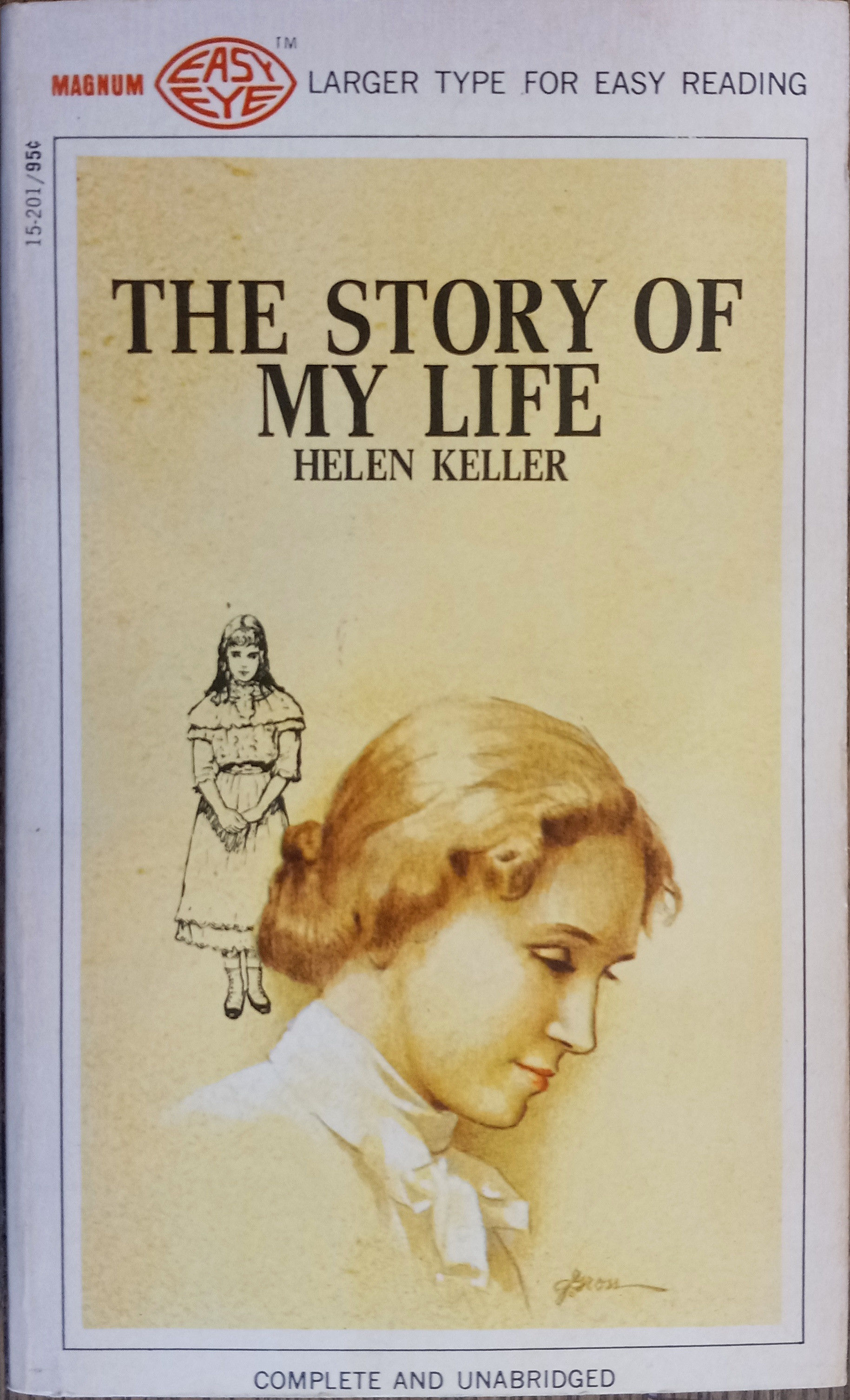 The Story of My Life by Keller, Helen | 1968 | Magnum Easy Eye Books ...