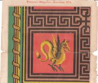 image of Color Cushion Pattern of a Griffon from 1874 Peterson's Magazine
