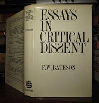 image of ESSAYS IN CRITICAL DISSENT