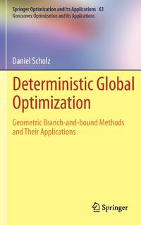 Deterministic Global Optimization : Geometric Branch-and-bound Methods and their Applications