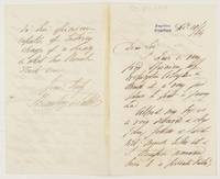 Autograph Letter Signed to 'Dear Sir', (Henry John Chetwynd Talbot, 1803-1868, Admiral,...