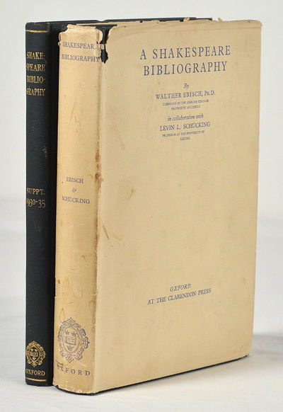 Shakespeare bibliography.