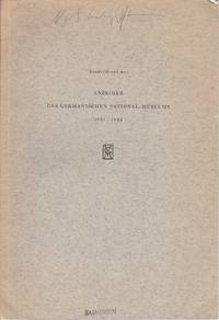 Die frühesten Stadtansichten auf deutschen Medaillen und Münzen. Offprint from Anzeiger des...