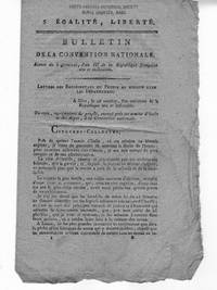 Seance du 5 germinal, l'an III de la Republique Francaise une et indivisible; 5 Egalite, Liberte