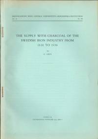 The supply with charcoal of the Swedish iron…
