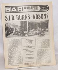 B.A.R. Bay Area Reporter: the catalyst for all factions of the Gay Community; vol. 2, #14, July 12, 1972; S.I.R. Burns - Arson