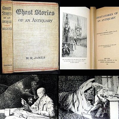 Vialibri 1904 Ghost Stories Of An Antiquary M R James 1st American Edition 1st Issue Illustrated Horror Occult Mystery Ghosts