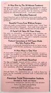 View Image 12 of 21 for Three (3) Booklets Advertising Plastic Surgery and Facial Rejuvenation to 1930s Women Inventory #22003992