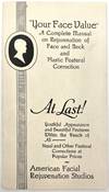 View Image 13 of 21 for Three (3) Booklets Advertising Plastic Surgery and Facial Rejuvenation to 1930s Women Inventory #22003992