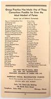View Image 7 of 21 for Three (3) Booklets Advertising Plastic Surgery and Facial Rejuvenation to 1930s Women Inventory #22003992