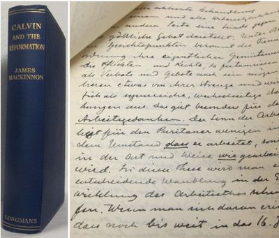 Calvin and the reformation