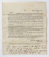 [Printed Circular Regarding the Disruption of the 1836 Cotton Crop Due to the Indian Wars in the Southeast and the Texas Revolution]