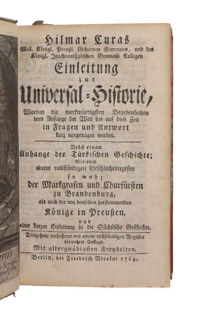 Einleitung zur Universal-Historie, worinnen die…