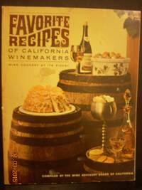 image of Favorite Recipes of California Winemakers Collected and Published by Wine Advisory Board San Francisco