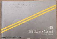 image of Volve 240 Owner's Manual -1987