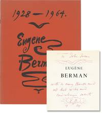 Eugène Berman 1928-1964 (First Edition, inscribed by Berman)
