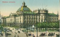 Germany – Munchen, Munich, Justizpalast, early 1900s unused Postcard