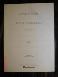 Flute Concerto Flute and Orchestra (Piano reduction) FLUTE de Tower, Joan - 1992