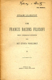 Om Francis Bacons filosofi med särskild hänsyn…