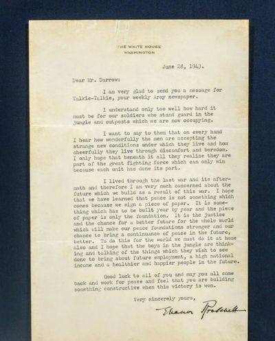 TYPED LETTER SIGNED