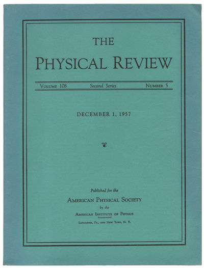 Theory of Superconductivity. (Contained in The…