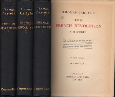 THE FRENCH REVOLUTION I-III. A HISTORY. The…