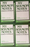 My Sermon Notes: 4 Volume Set