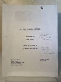 All the Pretty Horses - Signed Screenplay, First Page