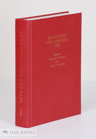 BOOK PRICES: USED AND RARE. 1998
