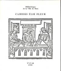 Cahiers Élie Fleur No.17-18 / 1998