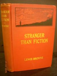 image of Stranger Than Fiction a Short History of the Jews From Earliest Times to the Present Day