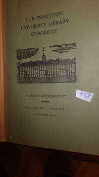 High School Essay Princeton University Library Chronicle The F Scott Fitzgerald Volume Xii Number Persuasive Essay Topics For High School Students also Persuasive Essay Thesis Statement Princeton University Library Chronicle The F Scott Fitzgerald Best Essays In English