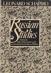 Russian Studies by Leonard Shapiro - 1987