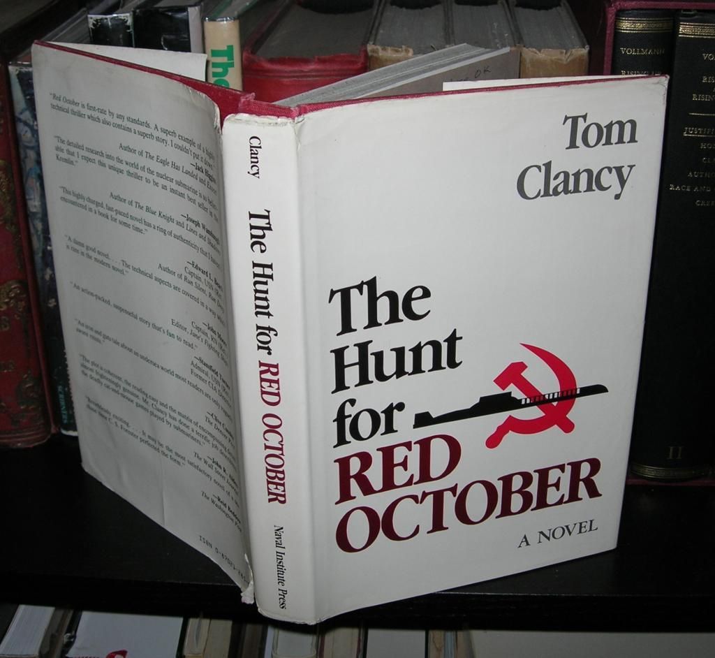 BIBLIO THE HUNT FOR RED OCTOBER by Clancy, Tom Hardcover 1984
