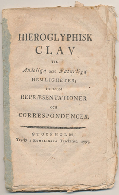 Hieroglyphisk clav til andeliga och naturliga…