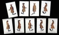 9 Different Promotional Cards depicting Young Girls Cloaks - Hartford Cloak Store -- Our Own Styles