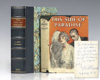 This Side of Paradise. by Fitzgerald, F. Scott - 1920