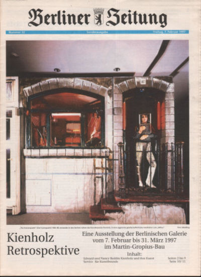 KIENHOLZ RETROSPEKTIVE. Eine Ausstellung der…