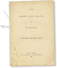 Of the Birth and Death of Nations. A Thought for the Crisis