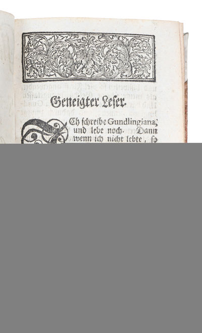 Gundlingiana, Darinn allerhand zur Jurisprudentz, Philosophie, Historie, Critic, Litteratur und übringen Gelehrsamkeit gehörige Sachen abgehandele werden. Part 1-40. (photo 3)