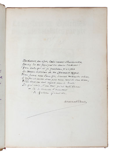 Le Mystere de Griseldis marquis decaluces par personnaiges Nouvellement Imprime a Paris(1832) - And: GARIN,FRANCOYS. Complainte et Enseignements. (photo 4)
