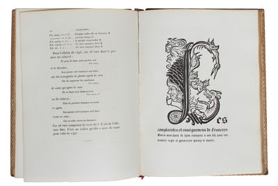 Le Mystere de Griseldis marquis decaluces par personnaiges Nouvellement Imprime a Paris(1832) - And: GARIN,FRANCOYS. Complainte et Enseignements. (photo 5)