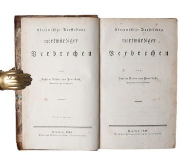 Aktenmässige Darstellung merkwürdiger Verbrechen. 2 Bde. (photo 2)