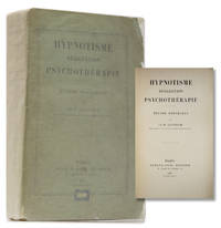 Hypnotisme suggestion psychotérapie. Etudes nouvelles