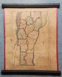 Map of Vermont, by Geo. White, Greenbush Vt. by [Vermont.]   White, George - ca. 1850.